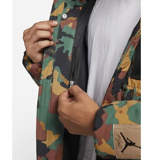 Парка мужская Air Jordan Mens Allover Print Parka Camo DC9679-333