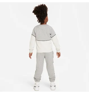 Спортивный костюм детский Nike Sportswear Amplify French Terry Grey/White 86L198-042