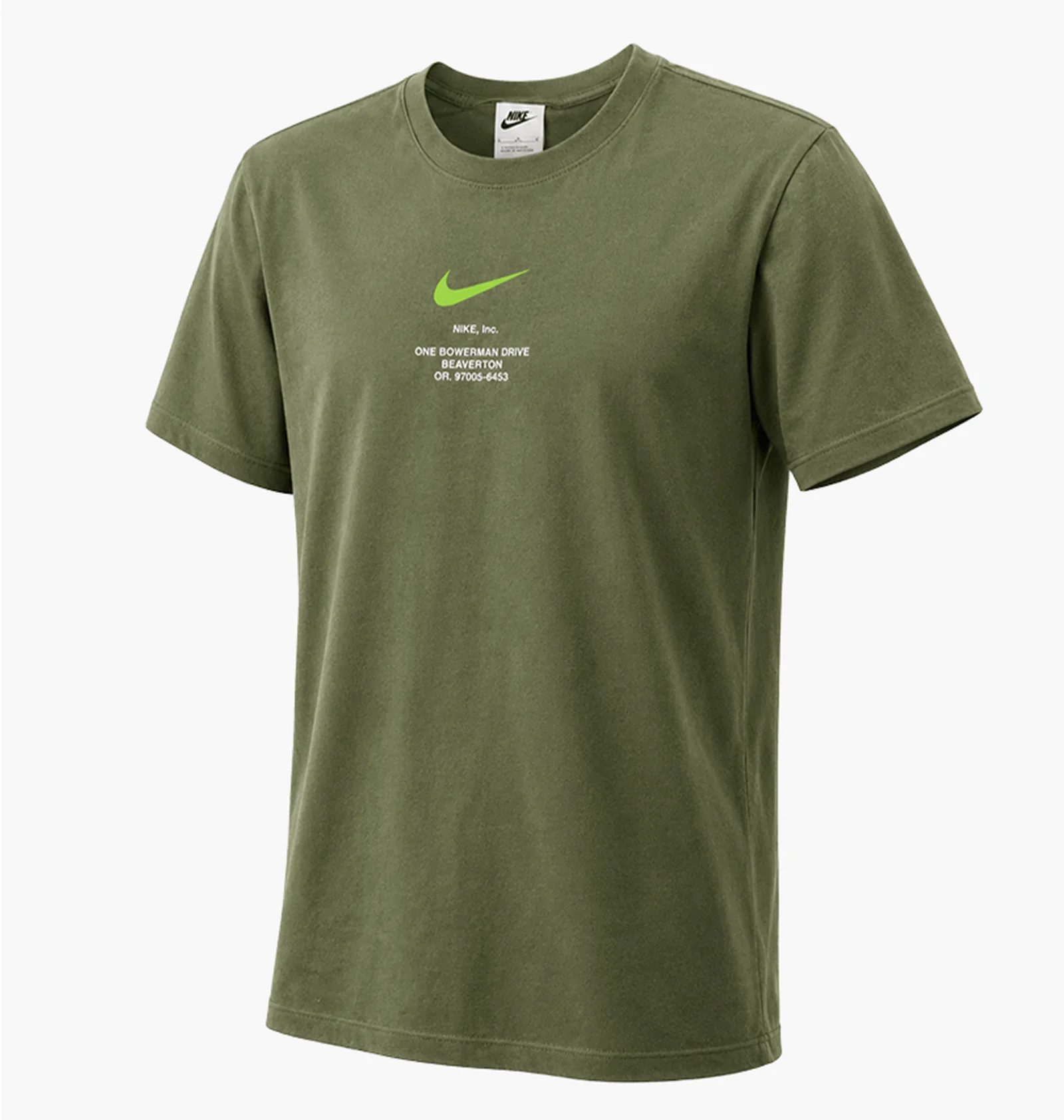 ᐉ Футболка мужская Nike Nsw Athl Tee Reg Olive IB6482-325
