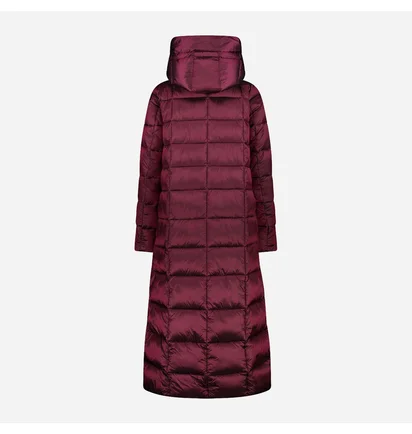 Парка женская Cmp Coat Fix Hood Bordo 32K3136-C913