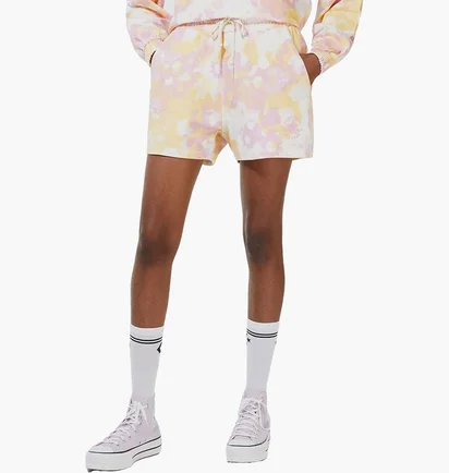 Шорти жіночі Converse W Twisted Classic All Over Print Short Beige 10023198-698