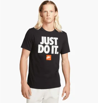 Футболка чоловіча Nike Sportswear Just Do It Verbiage Black Dz2989-010