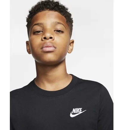 Футболка дитяча Nike B Nsw Tee Emb Futura Black AR5254-010