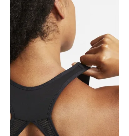 Топ женский Nike Womens High-Support Non-Padded Adjustable Sports Bra Black Dd0428-010