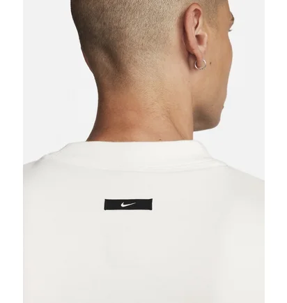 Футболка чоловіча Nike Sportswear Tech Fleece Reimagined Oversized Short-Sleeve Sweatshirt White FB8165-133