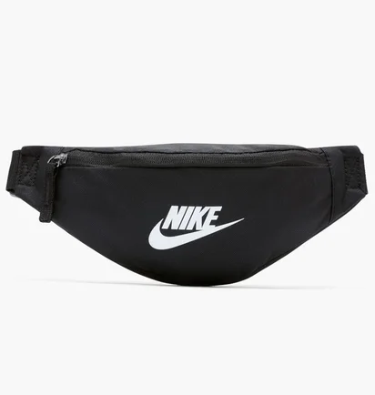 Сумка унисекс Nike Heritage S Waistpack Black DB0488-010