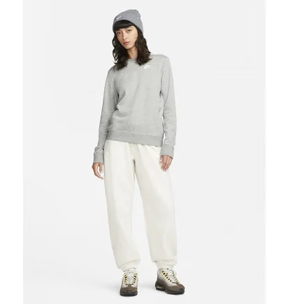 Свитшот женский Nike Sportswear Club Fleece Crewneck Sweatshirt Grey Dq5473-063