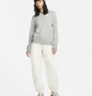 Свитшот женский Nike Sportswear Club Fleece Crewneck Sweatshirt Grey Dq5473-063