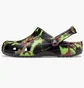 Тапочки унисекс CROCS Classic Spray Camo Clog Black 208261