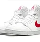 Кроссовки женские Air Jordan 1 Mid Wmns White BQ6472-106