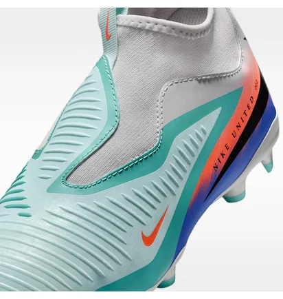 Бутсы детские Nike Phantom 6 High Academy Fg/Mg Turquoise/Multi IB1517-300
