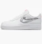 Кроссовки мужские Nike Air Force 1 07 3D Swoosh White Dr0149-100