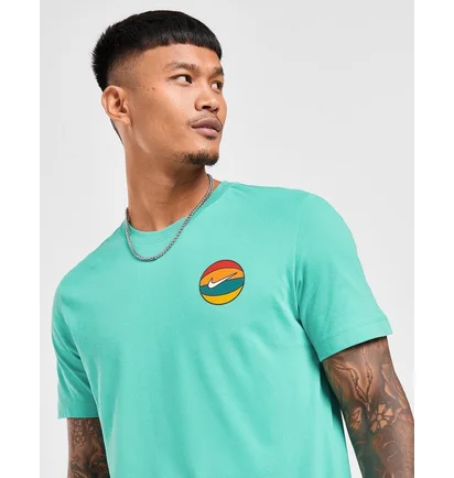 Футболка чоловіча Nike Dri-Fit Basketball T-Shirt Turquoise FD0046-392