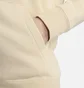 Толстовка жіноча Nike Sportswear Club Fleece WomenS Full-Zip Hoodie Beige DQ5471-126