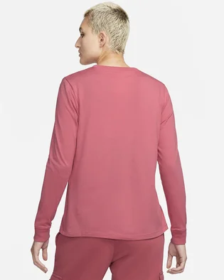 Лонгслив женский Nike Womens Long-Sleeve T-Shirt Pink Bv6171-622