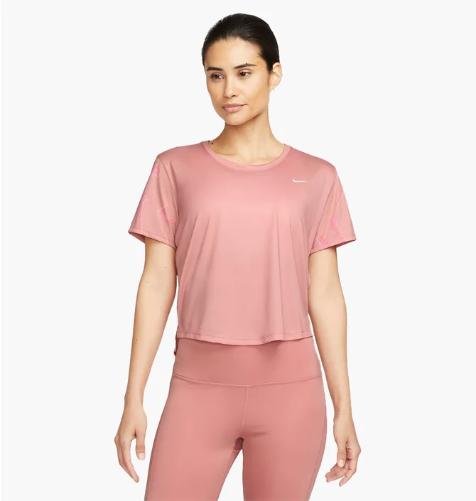 Футболка женская Nike Dri-Fit Swoosh Peach FB4681-618