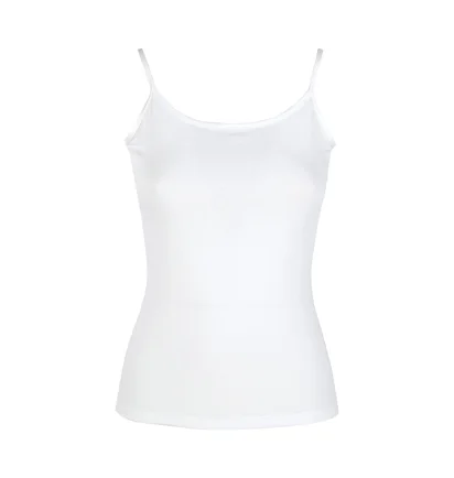 Майка женская Kappa Canotta Spalla Stretta White K2301-BIANCO