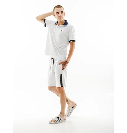 Поло мужское AUSTRALIAN Lines Polo Pique El R-Fit White LSUPO0010-002