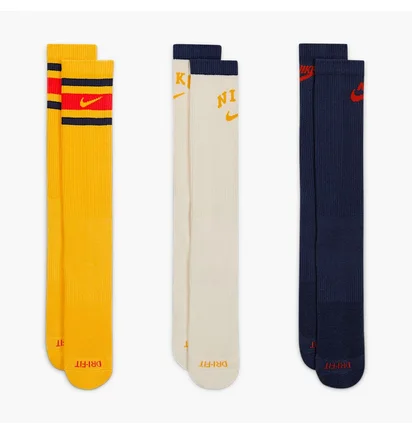 Носки Nike Everyday Plus Cushioned Crew Multi (3 пары) DX7665-910