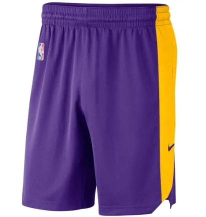 Шорти чоловічі Nike Lal Mnk Df Short Pract 18 Violet/Yellow Aj5077-504