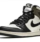 Кроссовки мужские Air Jordan 1 Retro High Og Black/White 555088-105