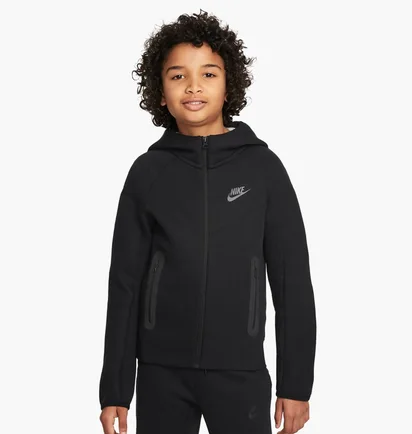 Толстовка дитяча Nike Nsw Club Flc Hd Black FD3285-010