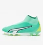 Бутсы мужские Puma Ultra Match+ Laceless/Ag Turquoise 10724303