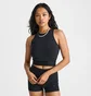 Топ женский Nike Pro Dri-Fit Crop Tank Black FQ7934-010