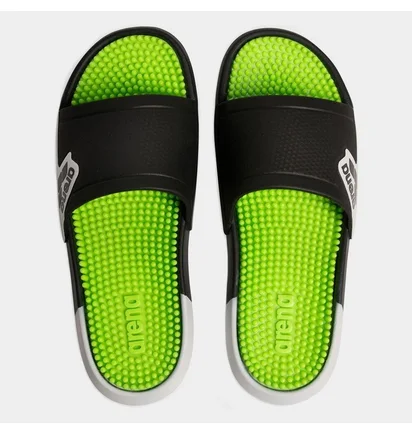 Тапочки мужские Arena Marco Active Black/Green 009279-120