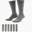 Носки унисекс Nike U Nk Everyday Cush Crw (6 пар) 132 Grey Sx7666-064