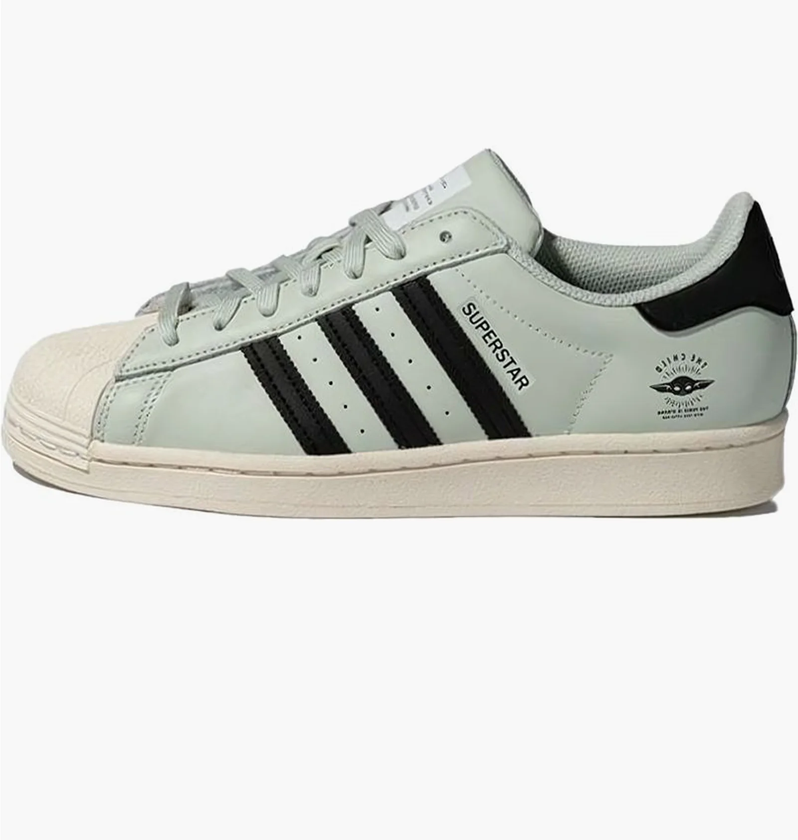 ᐉ Кросівки унісекс Adidas Star Wars X Superstar Green GZ2751