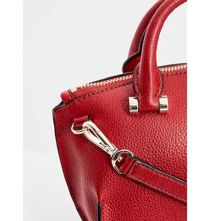 Сумка женская Dkny Elissa Small Leather Crossbody Satchel Red R92DHC28