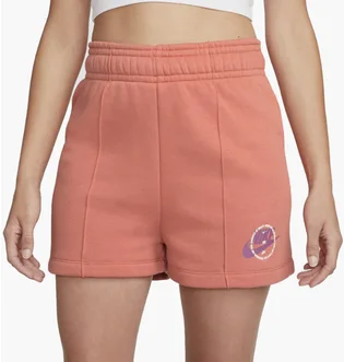Шорти жіночі Nike Sportswear Fleece Shorts Peach Dx5677-827