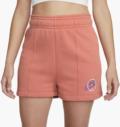 Шорти жіночі Nike Sportswear Fleece Shorts Peach Dx5677-827