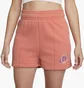 Шорти жіночі Nike Sportswear Fleece Shorts Peach Dx5677-827