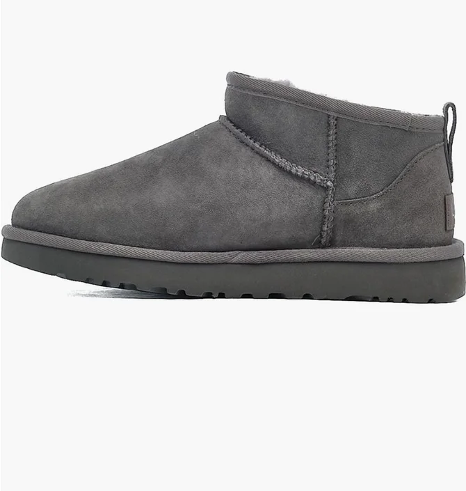 Угги женские UGG Classic Ultra Mini Grey 1116109-GREY