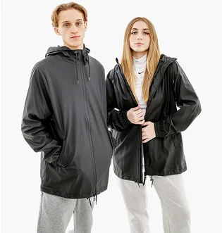 Куртка унисекс Rains Jackets Black 1824-BLACK