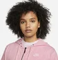 Толстовка жіноча Nike Nsw Gym Vntg Easy Fz Hoodie Pink DM6386-690