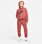 Худі жіноче Nike Sportswear Essential Fleece Orange DX2319-691
