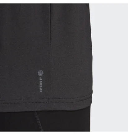 Футболка жіноча Adidas Aeroready Train Essentials 3-Stripes Tee Grey Ic5039