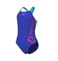 Купальник детский Arena Graphic Swimsuit V Back Blue 010407-880