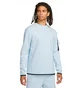 Свитшот мужской Nike Sportwear Tech Fleece Crew Light Blue CU4505-441