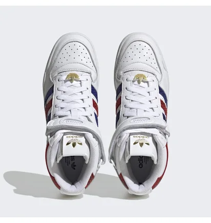Кроссовки женские Adidas Forum Mid Shoes White ID9460
