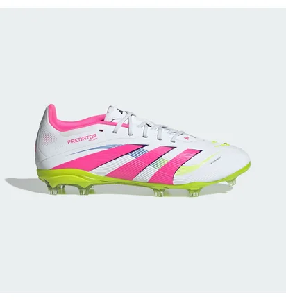 Бутсы детские Adidas Predator Elite White/Pink ID3757