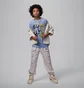 Футболка детская Air Jordan Retro Spec Big  Graphic Light Blue 95C978-B18
