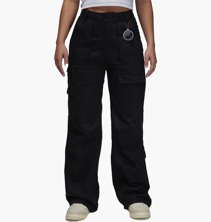 Штаны женские Air Jordan X J Balvin Woven Pants Black FJ6149-010
