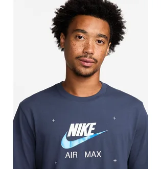 Футболка мужская Nike M Nsw Tee Fw Cnct Blue FV3778-410