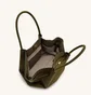 Сумка жіноча JW PEI Hana Medium Faux Suede Tote Bag Olive BB2024BG92786JWP