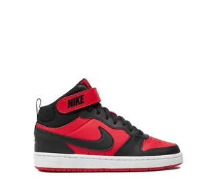 Кросівки дитячі Nike Court Borough Mid 2 Black/Red CD7782-602