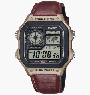 Часы мужские Casio Digital Vintage AE-1200WHL-5A